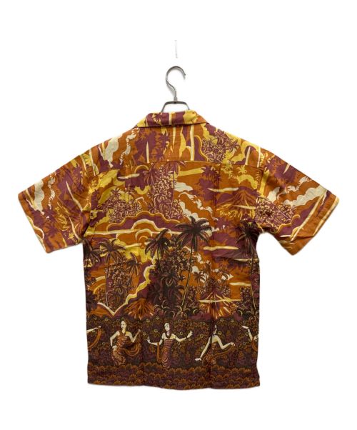 pataloha（パタロハ）pataloha (パタロハ) アロハシャツ オレンジ サイズ:Sの古着・服飾アイテム