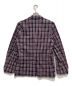 MAISON KITSUNE (メゾンキツネ) 金釦チェックテーラードジャケット サイズ:T46：8000円