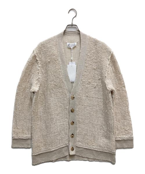 Maison Margiela（メゾンマルジェラ）Maison Margiela (メゾンマルジェラ) ニットカーディガン アイボリー サイズ:Sの古着・服飾アイテム
