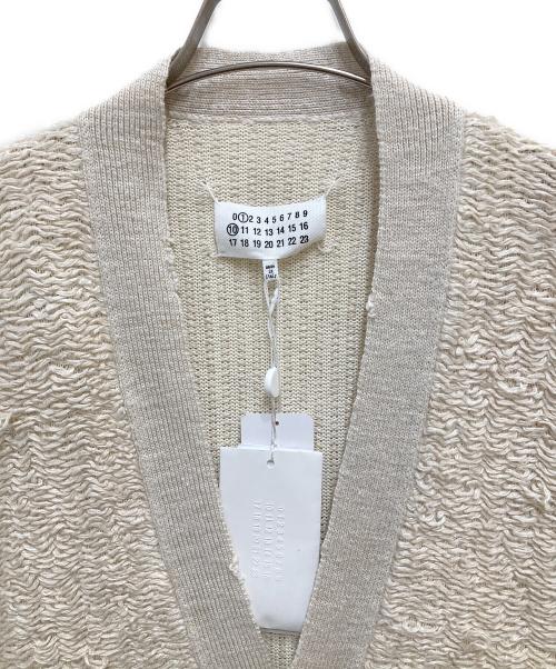 Maison Margiela（メゾンマルジェラ）Maison Margiela (メゾンマルジェラ) ニットカーディガン アイボリー サイズ:Sの古着・服飾アイテム