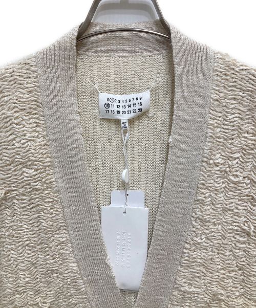 Maison Margiela（メゾンマルジェラ）Maison Margiela (メゾンマルジェラ) ニットカーディガン アイボリー サイズ:Sの古着・服飾アイテム