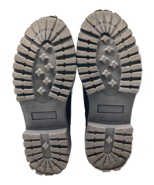 BEAUTY&YOUTH（ビューティーアンドユース）BEAUTY&YOUTH (ビューティーアンドユース) レザー ミドル サイドゴア ブーツ ブラック サイズ:23.5の古着・服飾アイテム