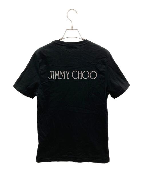 JIMMY CHOO（ジミーチュウ）JIMMY CHOO (ジミーチュウ) ロゴプリントTシャツ ブラック サイズ:Lの古着・服飾アイテム