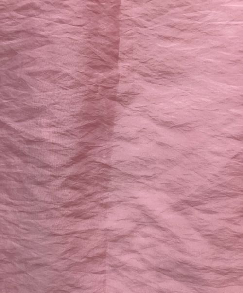 CLANE（クラネ）CLANE (クラネ) SWITCH SHEER SHIRT/スウィッチシアーシャツ ピンク サイズ:2の古着・服飾アイテム