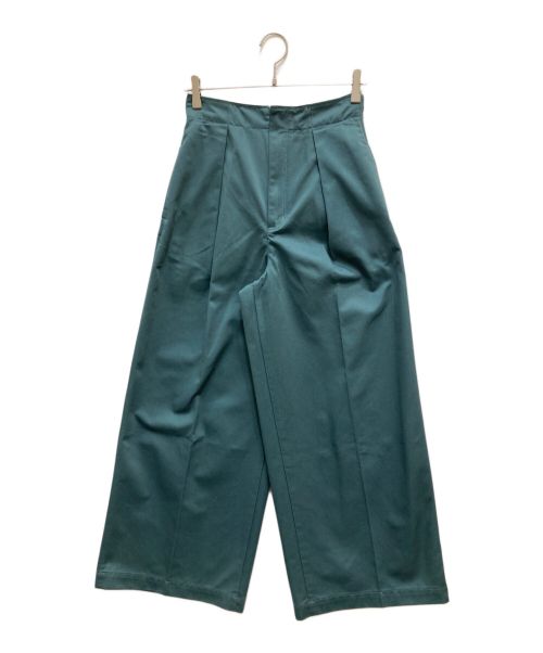 styling/（スタイリング）styling/ (スタイリング) Dickies (ディッキーズ) ハカマワイドパンツ グリーンの古着・服飾アイテム