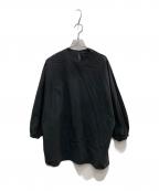 AEWEN MATOPHイウエン マトフ）の古着「ギャザースリーブブラウス」｜ブラック