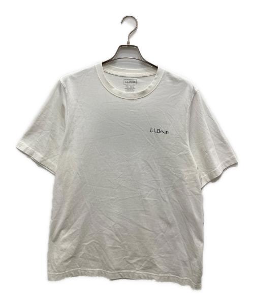 L.L.Bean（エルエルビーン）L.L.Bean (エルエルビーン) バックプリントロゴTシャツ ホワイト サイズ:XXL 未使用品の古着・服飾アイテム