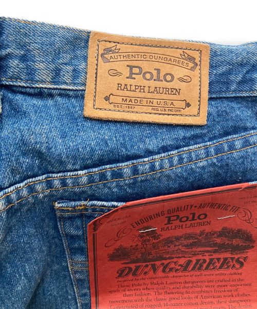 POLO RALPH LAUREN（ポロ・ラルフローレン）POLO RALPH LAUREN (ポロ・ラルフローレン) ヴィンテージ加工デニムパンツ サイズ:33/34の古着・服飾アイテム