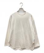 YORIヨリ）の古着「ぬくぬくteeブラウス」｜ホワイト