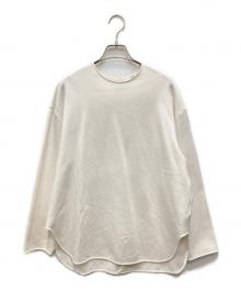 YORI（ヨリ）の古着「ぬくぬくteeブラウス」｜ホワイト
