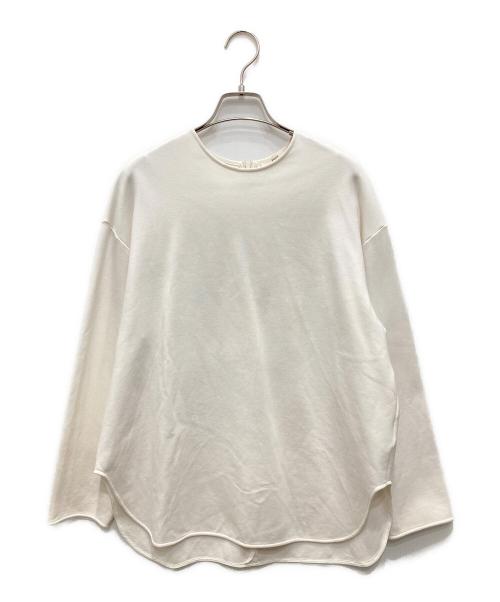 YORI（ヨリ）YORI (ヨリ) ぬくぬくteeブラウス ホワイト サイズ:Freeの古着・服飾アイテム