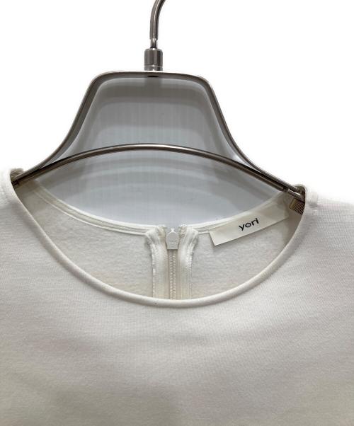 YORI（ヨリ）YORI (ヨリ) ぬくぬくteeブラウス ホワイト サイズ:Freeの古着・服飾アイテム