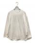 YORI（ヨリ）の古着「ぬくぬくteeブラウス」｜ホワイト