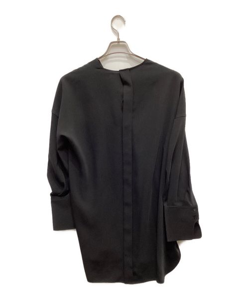 ENFOLD（エンフォルド）ENFOLD (エンフォルド) ビッグカフスチュニックブラウス ブラック サイズ:Mの古着・服飾アイテム