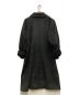 CHAROL (シャロル) ステンカラーボリュームロングコート ブラック サイズ:M：4000円