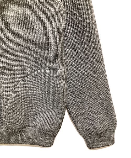 ANDERSEN-ANDERSEN（アンデルセン アンデルセン）Andersen-Andersen (アンデルセン アンデルセン) ウールニットカーディガン グレー サイズ:Sの古着・服飾アイテム