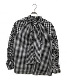 ARPEGE STORY（アルページュストーリー）の古着「キャンディスリーブブラウス」｜ブラック