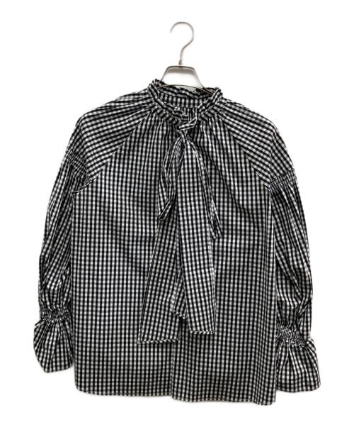 ARPEGE STORY（アルページュストーリー）Arpege story (アルページュストーリー) キャンディスリーブブラウス ブラック サイズ:1の古着・服飾アイテム