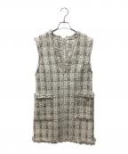 ARPEGE STORYアルページュストーリー）の古着「パッチポケット付ジャンスカ」｜アイボリー