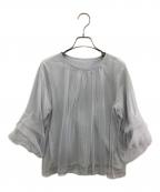 Apuweiser-richeアプワイザーリッシェ）の古着「チュールドッキングプルオーバー」｜グレー