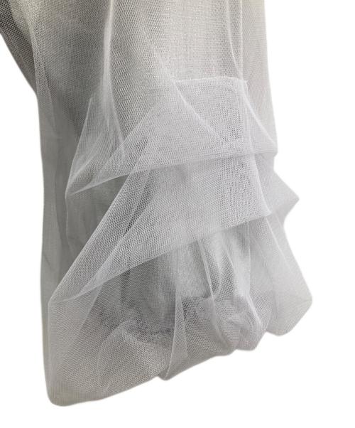 Apuweiser-riche（アプワイザーリッシェ）Apuweiser-riche (アプワイザーリッシェ) チュールドッキングプルオーバー グレー サイズ:2の古着・服飾アイテム