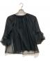 Apuweiser-riche（アプワイザーリッシェ）の古着「チュールドッキングプルオーバー」｜ブラック