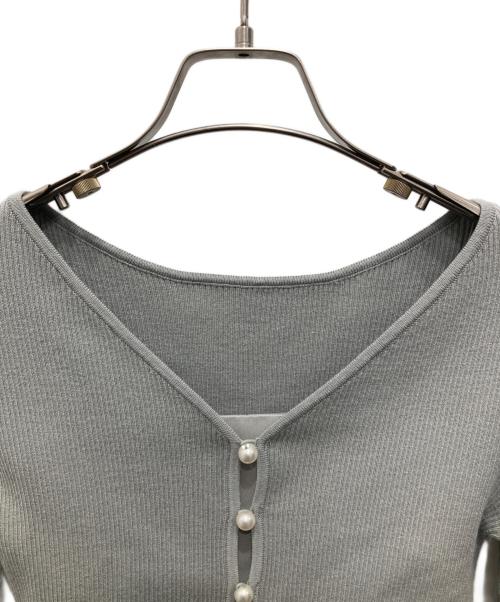 Rirandture（リランドチュール）Rirandture (リランドチュール) ニットセットキャミソールワンピース グレー サイズ:2の古着・服飾アイテム
