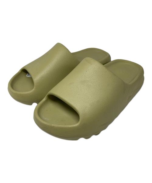 adidas YEEZY SLIDE（アディダスイージースライド）adidas YEEZY SLIDE (アディダスイージースライド) サンダル 黄緑 サイズ:26.5の古着・服飾アイテム