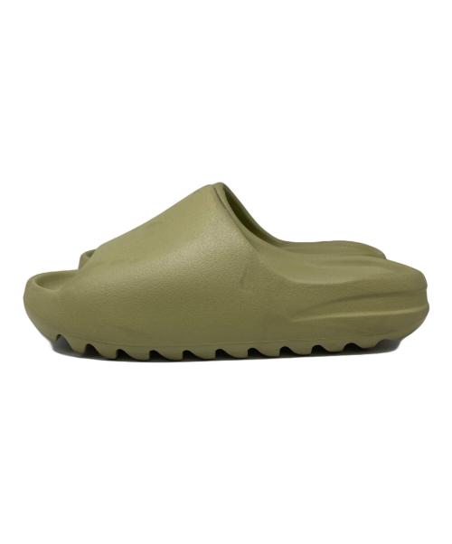 adidas YEEZY SLIDE（アディダスイージースライド）adidas YEEZY SLIDE (アディダスイージースライド) サンダル 黄緑 サイズ:26.5の古着・服飾アイテム