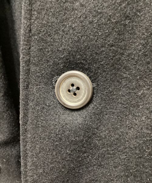 Y's for men（ワイズフォーメン）Y'S for men (ワイズフォーメン) オールドワイドシルエットウールPコート ブラック サイズ:Mの古着・服飾アイテム