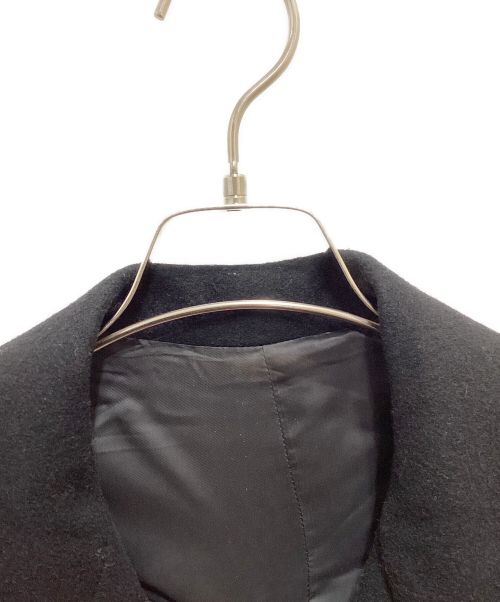 Y's for men（ワイズフォーメン）Y'S for men (ワイズフォーメン) オールドワイドシルエットウールPコート ブラック サイズ:Mの古着・服飾アイテム