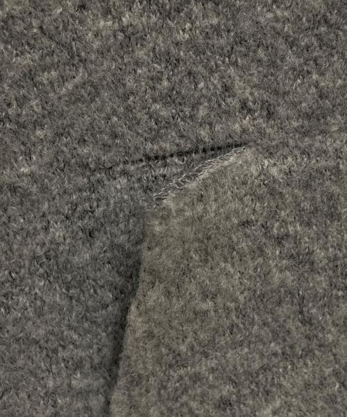 ADAWAS（アダワス）ADAWAS (アダワス) DOUBLE-FACED KNIT VEST/ダブル－フェイスド　ニット　ベスト グレー サイズ:freeの古着・服飾アイテム