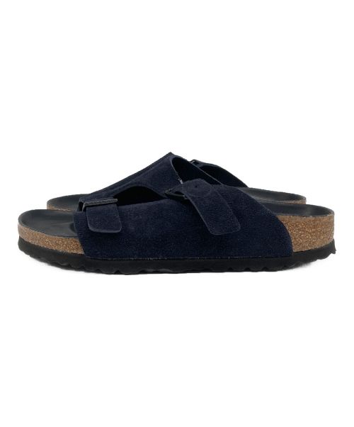 BIRKENSTOCK（ビルケンシュトック）BIRKENSTOCK (ビルケンシュトック) ZURICH　スウェードサンダル Midnight サイズ:23の古着・服飾アイテム