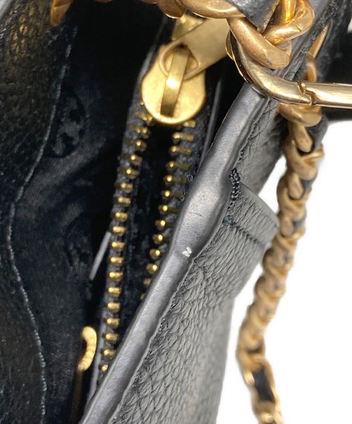 TORY BURCH（トリーバーチ）TORY BURCH (トリーバーチ) ゴールド金具2WAYチェーントートバッグの古着・服飾アイテム