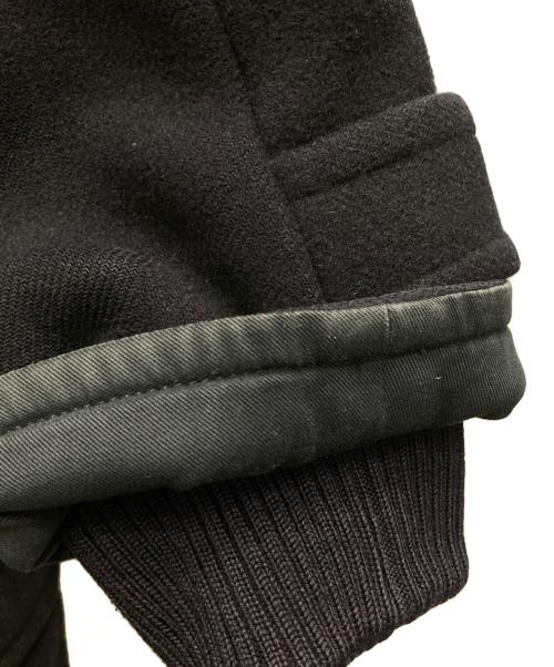 SCYEBASICS（サイベーシックス）SCYEBASICS (サイベーシックス) ウールカシミヤメルトン ダッフルコート ネイビー サイズ:38の古着・服飾アイテム