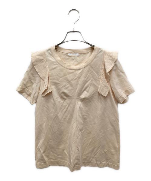 Chloe（クロエ）Chloe (クロエ) H/Sフリルカットソー ALBA WHITE サイズ:XSの古着・服飾アイテム