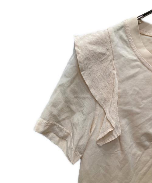 Chloe（クロエ）Chloe (クロエ) H/Sフリルカットソー ALBA WHITE サイズ:XSの古着・服飾アイテム