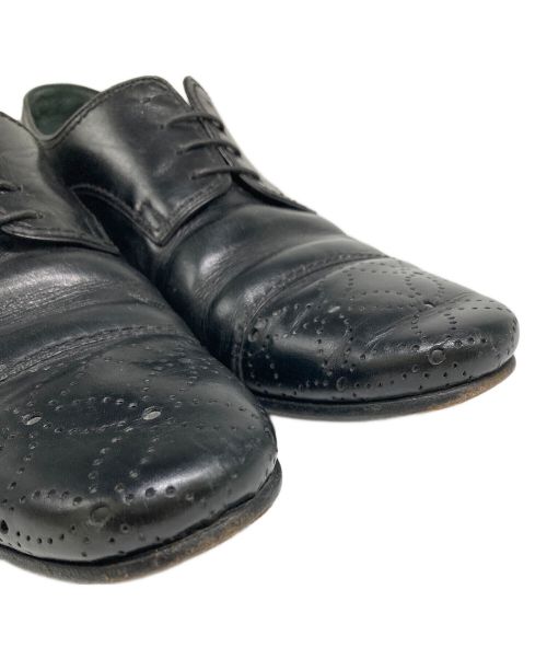 LOUIS VUITTON（ルイ ヴィトン）LOUIS VUITTON (ルイ ヴィトン) モノグラムメダリオンダービーシューズ ブラック サイズ:6の古着・服飾アイテム