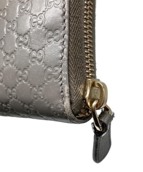 GUCCI（グッチ）GUCCI (グッチ) 長財布 グレーの古着・服飾アイテム