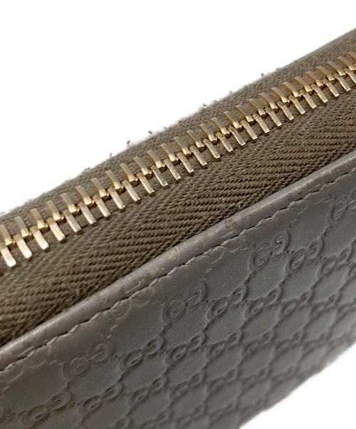 GUCCI（グッチ）GUCCI (グッチ) 長財布 グレーの古着・服飾アイテム