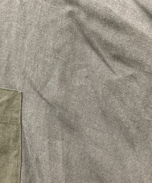 ERIC BERGERE（エリック・ベルジェール）ERIC BERGERE (エリック・ベルジェール) リネンワンピース ネイビー サイズ:Mの古着・服飾アイテム