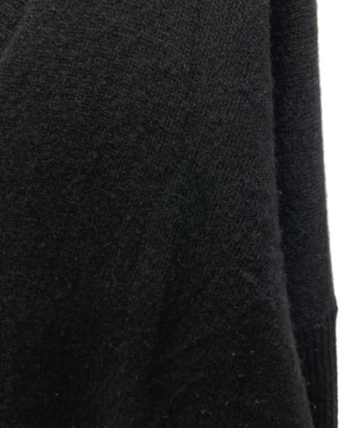 Clean2（クリーン）Clean2 (クリーン) カシミヤニットワンピース ブラック サイズ:Fの古着・服飾アイテム