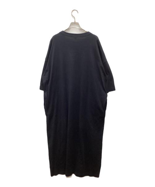journal standard luxe（ジャーナルスタンダード ラックス）JOURNAL STANDARD LUXE (ジャーナルスタンダード ラックス) クラシックテンジク スタンダードクルーネックワンピース ブラック サイズ:Mの古着・服飾アイテム