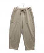 journal standard luxeジャーナルスタンダード ラックス）の古着「ブークレーダンボール イージーベーカーパンツ」｜ベージュ