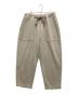 journal standard luxe（ジャーナルスタンダード リュクス）の古着「ブークレーダンボール イージーベーカーパンツ」｜ベージュ