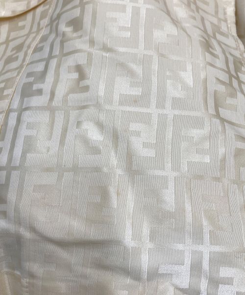 FENDI（フェンディ）FENDI (フェンディ) ズッカ柄コート イエロー サイズ:表記無しの古着・服飾アイテム