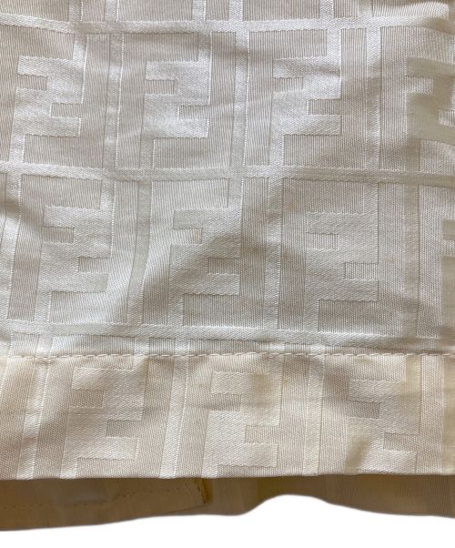 FENDI（フェンディ）FENDI (フェンディ) ズッカ柄コート イエロー サイズ:表記無しの古着・服飾アイテム