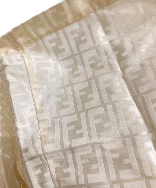FENDI（フェンディ）FENDI (フェンディ) ズッカ柄コート イエロー サイズ:表記無しの古着・服飾アイテム