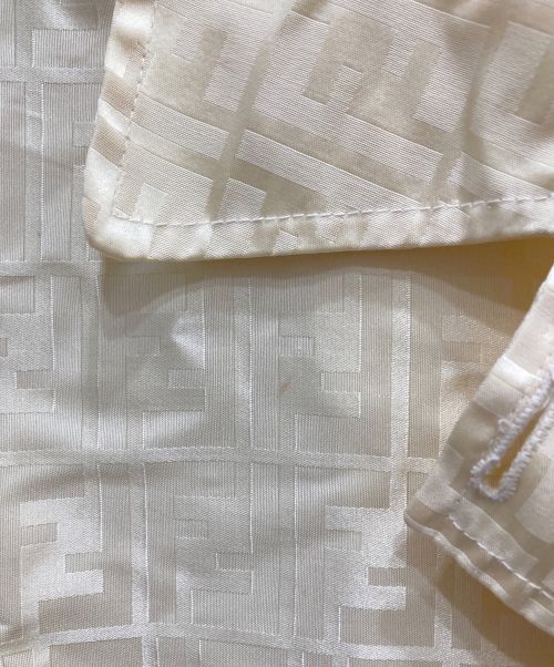 FENDI（フェンディ）FENDI (フェンディ) ズッカ柄コート イエロー サイズ:表記無しの古着・服飾アイテム