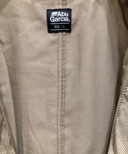 Abu Garcia（アブガルシア）Abu Garcia (アブガルシア) フィッシングバルマカーンコーデュロイジャケット ブラウン サイズ:Lの古着・服飾アイテム